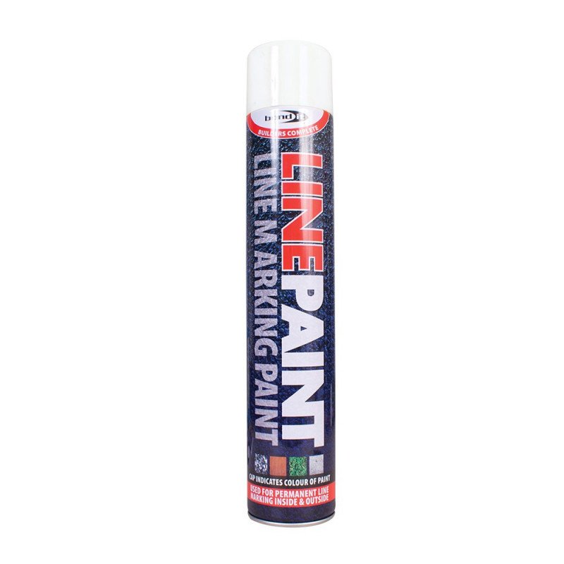 Linijų žymėjimo dažai BOND IT Line Marker Paint, 750 ml, baltos sp.