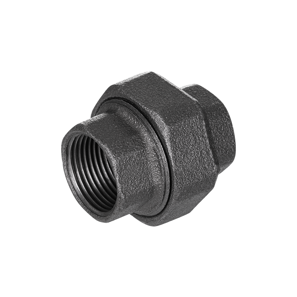 Išardoma ketinė jungtis GEBO, d20, 3/4'', vidus/vidus, juoda sp.