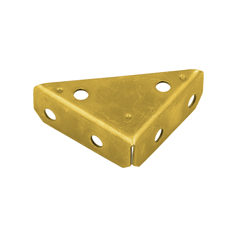 Dėžės sutvirtinimo kampas DOMAX, NS 75 75x75x20x2,0 mm, 8834