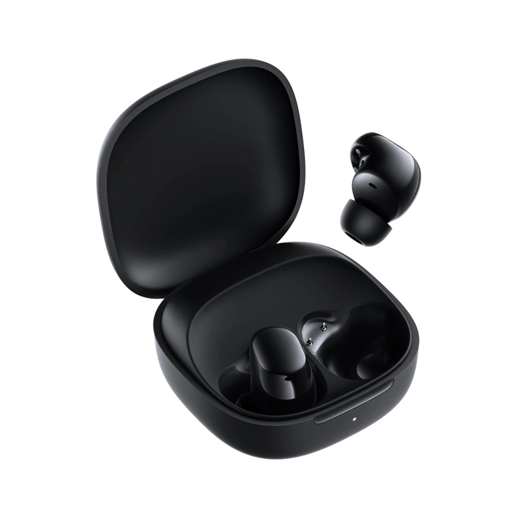 Įkraunamos belaidės ausinės XIAOMI Redmi Buds 6 Play, 600 mAh, Type-C įkrovimo jungtis, veikimo laikas iki 36val., Bluetooth 5.4., juodos sp., BHR8776GL