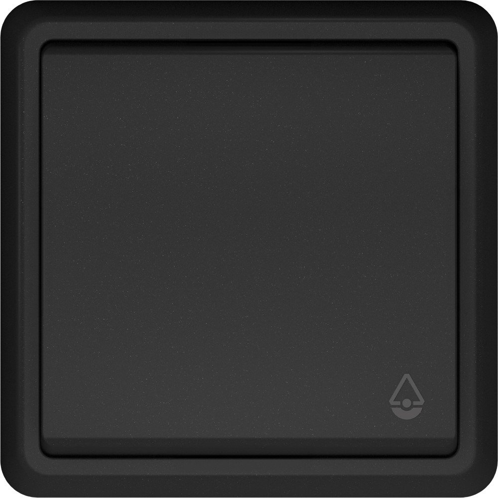 Mygtukas VILMA ST150, juoda matinė sp., P110-012