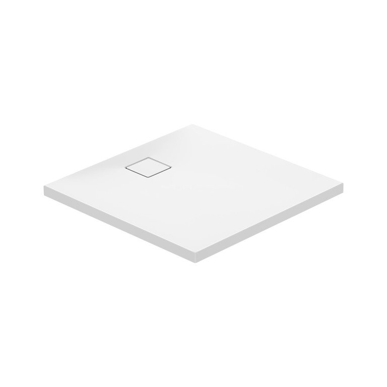 Dušo padėklas CERSANIT SQUARE TAKO SLIM, 90 x 4 cm, akrilinis, kvadratinis, baltas, S204-022-PP