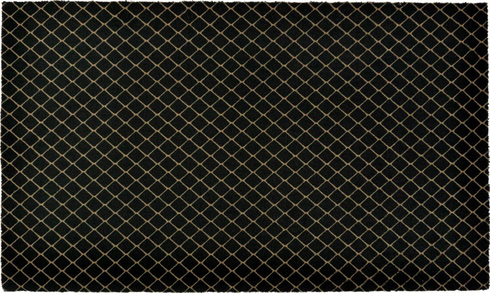 Kilimėlis LAKO FASHION PRINTED GITTER, 65 x 110 cm, 100% PES, pagrindas TPE, t.rudos spl.