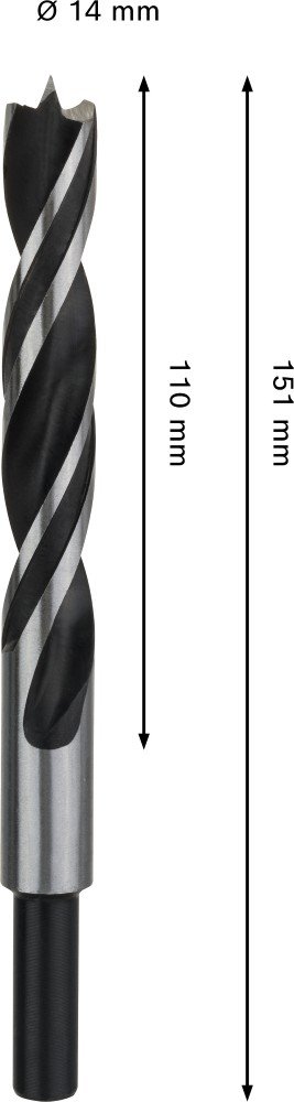 Grąžtas medienai BOSCH PRO, 14 mm x 151 mm