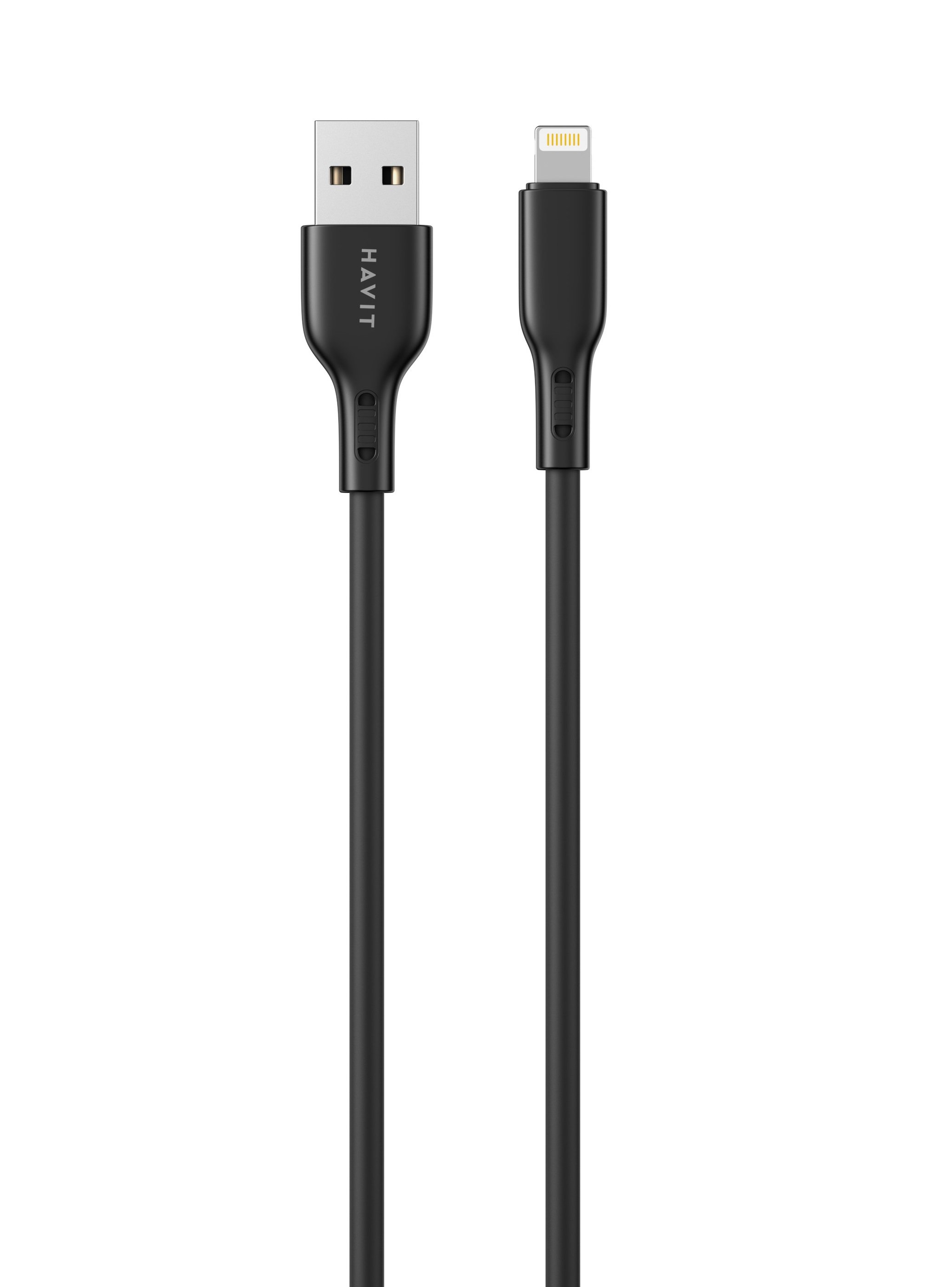 Įkrovimo laidas HAVIT 6360, USB A - Lightning, 1m