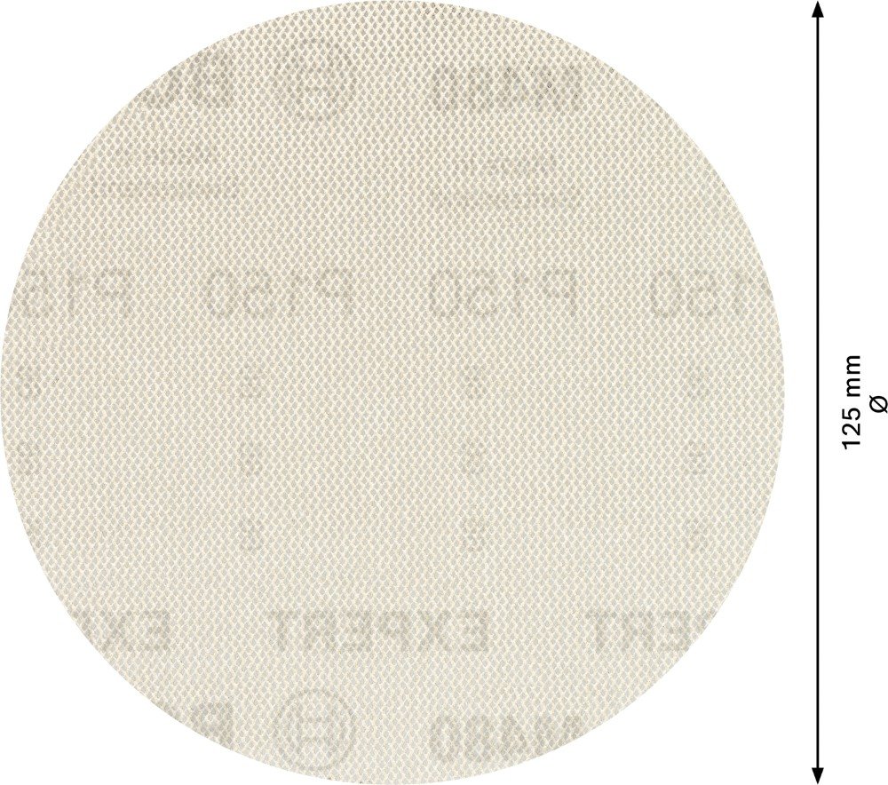 Šlifavimo tinklelis BOSCH, M 480, 125 mm, G150, 5 vnt.