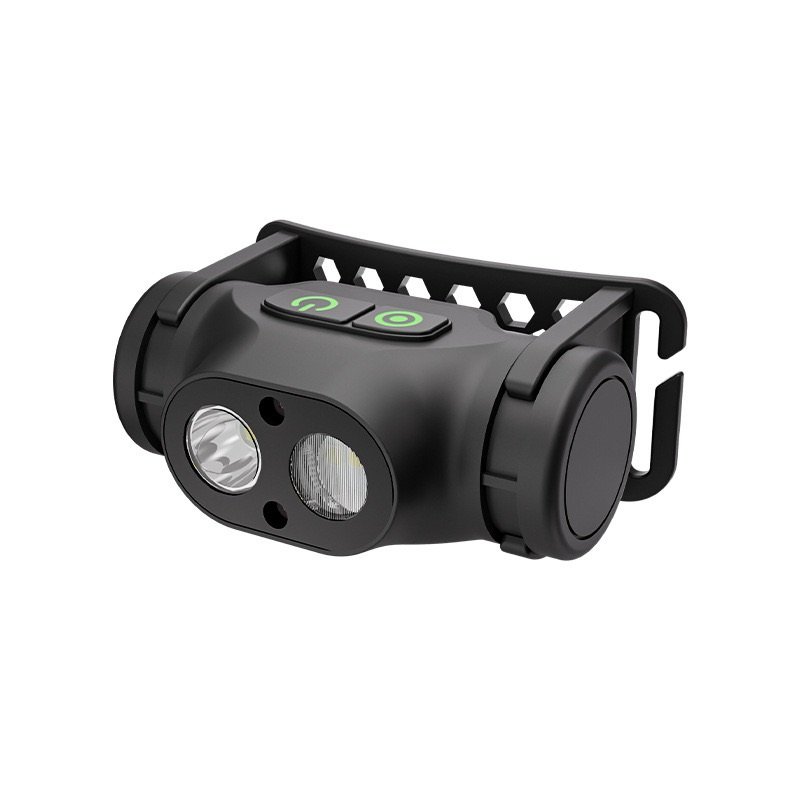 LED žibintuvėlis SUNLUX XS-RB5066, ant galvos, pakraunamas, 450 lm, 73 x 31 x 38 mm, su judesio jutikliu, veikimo laikas 3 val., 18650 Li-ion, 3.7v, 1200 mAh