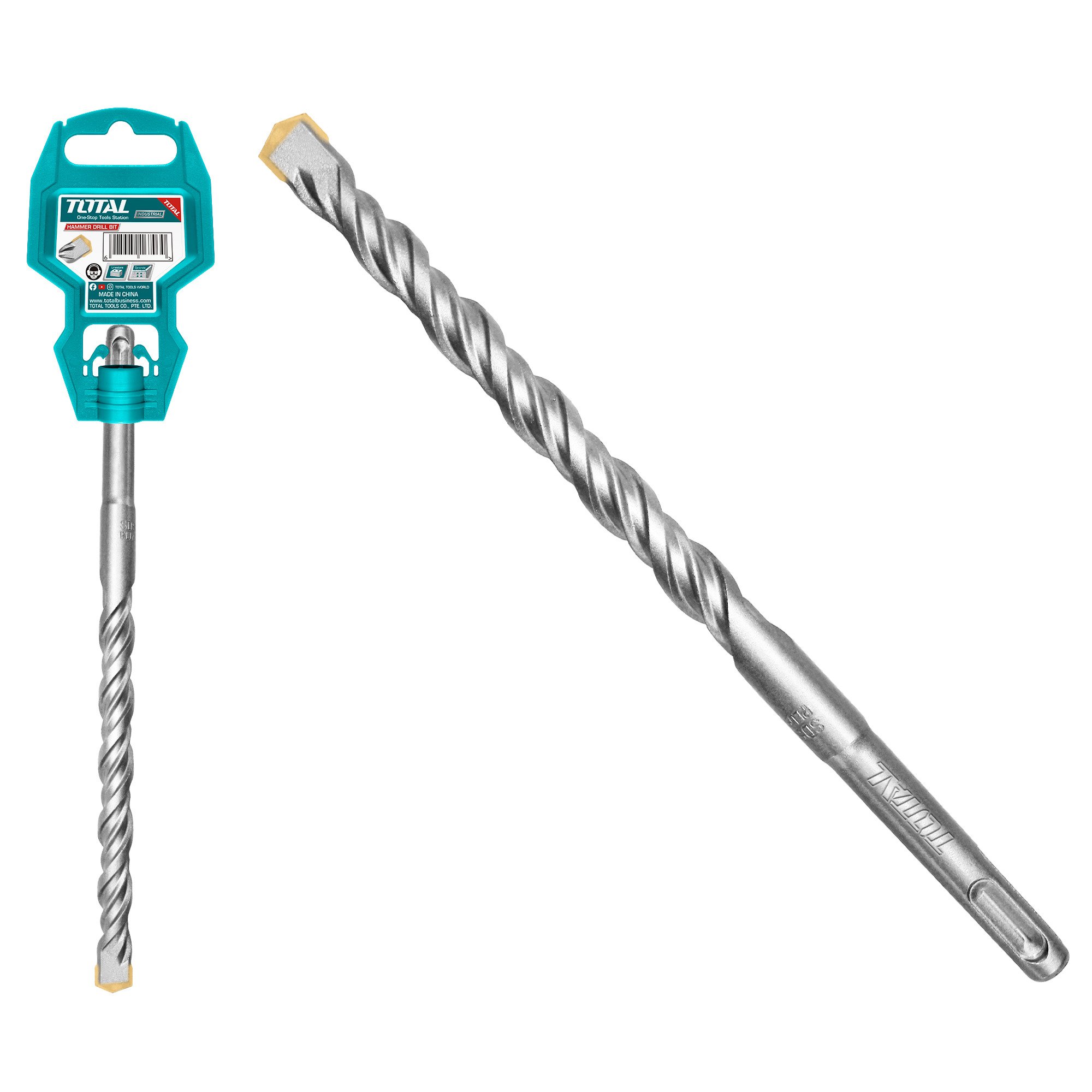 Grąžtas TOTAL, betonui, SDS plus cross, 18x310 mm, TAC311803C