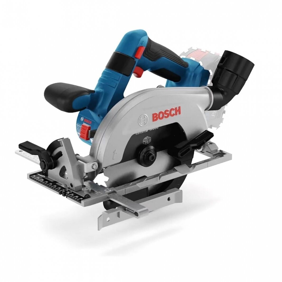 Akumuliatorinis diskinis pjūklas BOSCH Professional, GKS 18V-57-2 L Solo, disko skersmuo 165 mm, be akumuliatoriaus ir kroviklio