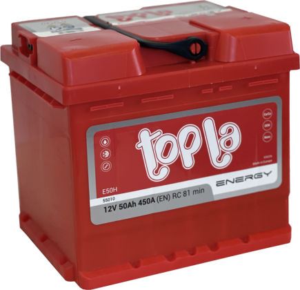 Akumuliatorius TOPLA ENERGY 12 V, 50 Ah, 450 A, EN