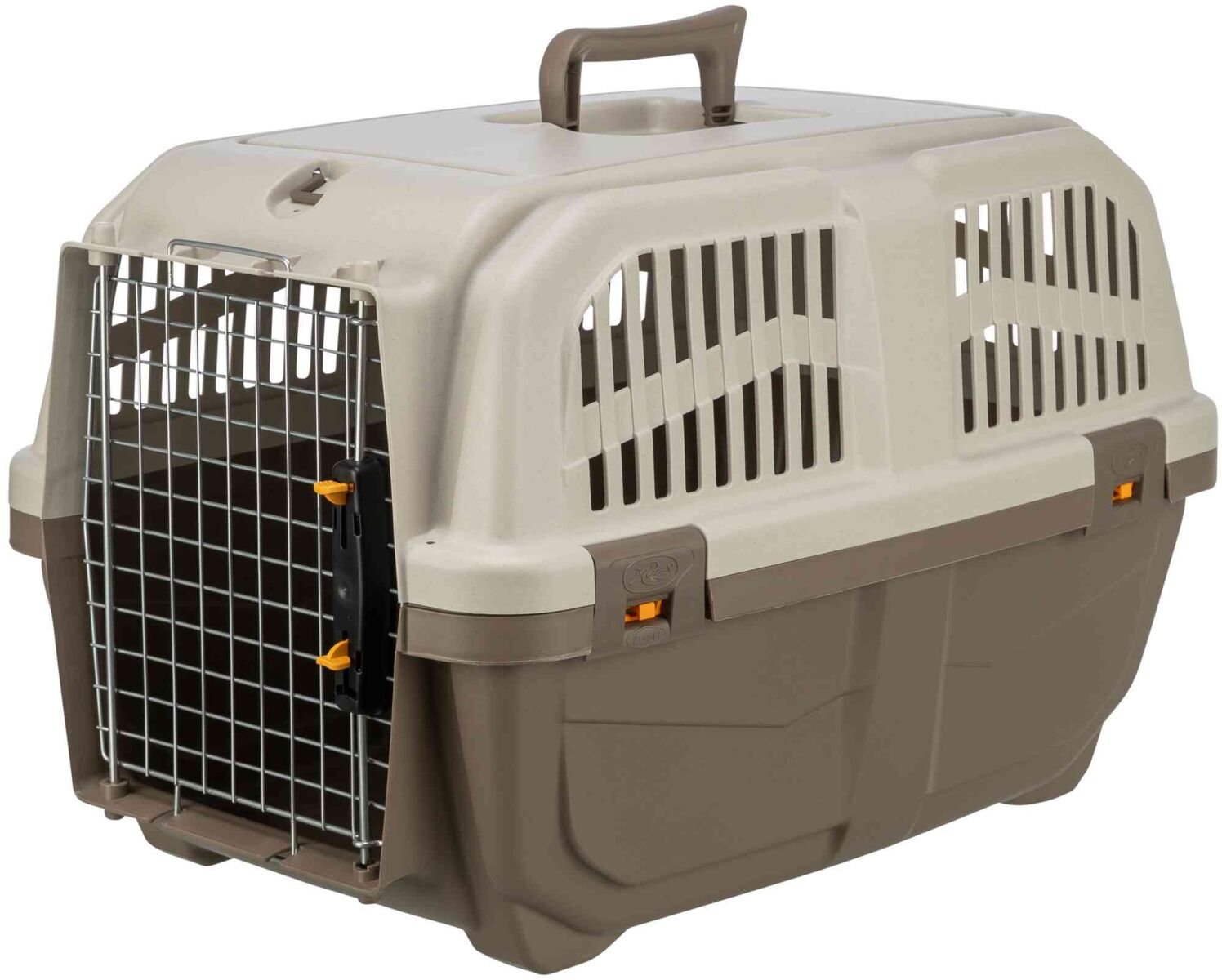 Transportavimo boksas TRIXIE Skudo 3, 40x39x60 cm, S, smėlio-pilkai ruda