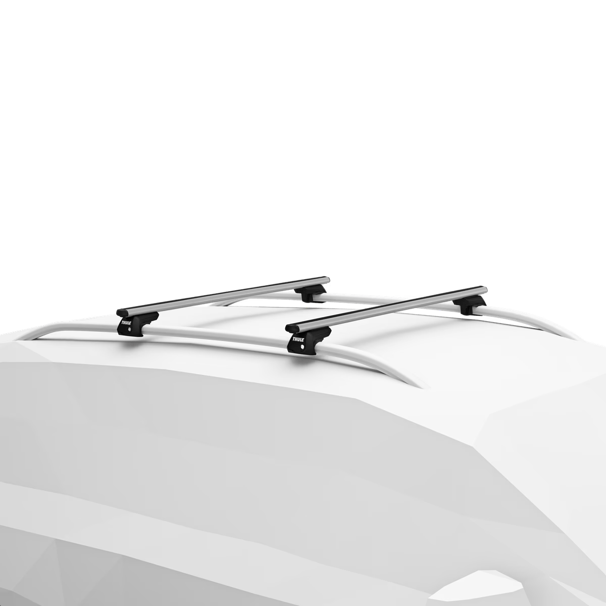 Automobilio stogo skersiniai THULE SmartRack XT, 2 vnt, aliuminiai, ilgis 118 cm, atlaikomas svoris 100 kg