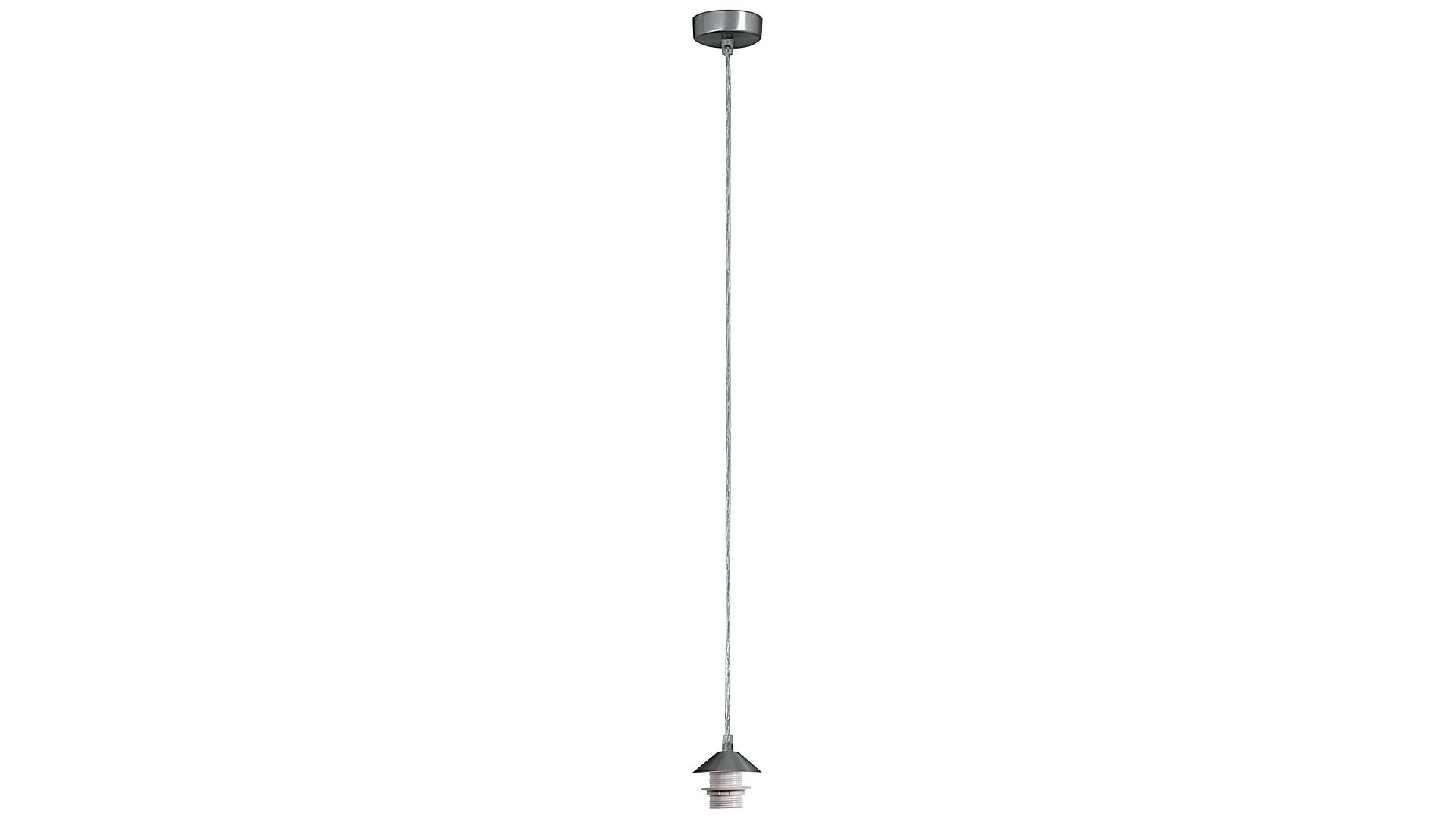 Pakabinamas šviestuvas-laidas RABALUX Fix 9926, E27 1x MAX 60W, 500 mm, IP20, 230V, 50Hz, chrominės atlaso sp.