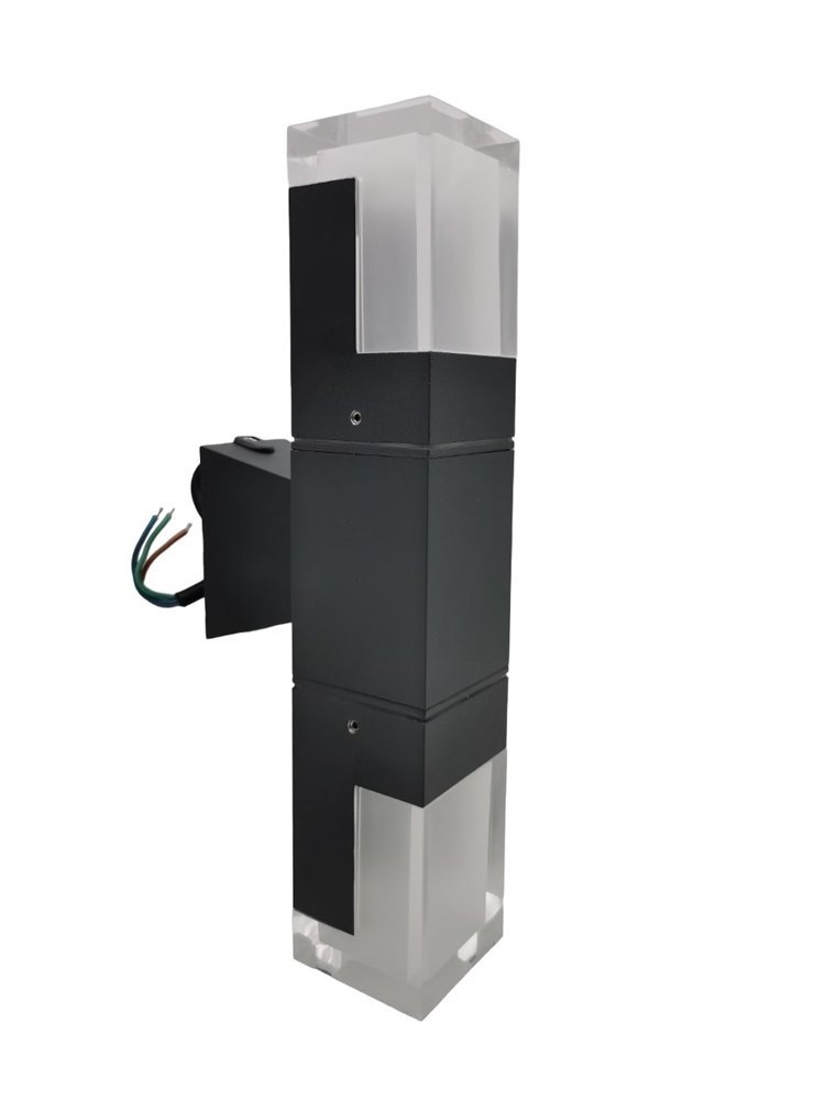 Šviestuvas ORRO, sieninis, lauko, LED, 2x5 W, 600 lm, 4000 K, IP44, BD004