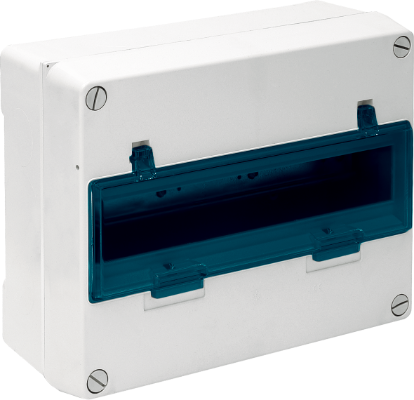 Automatinių išjungiklių skydelis SOLERA 6888, skydelis 15 modulių, plomb., 320 x 250 x 135 mm, IP54, pilkos sp.