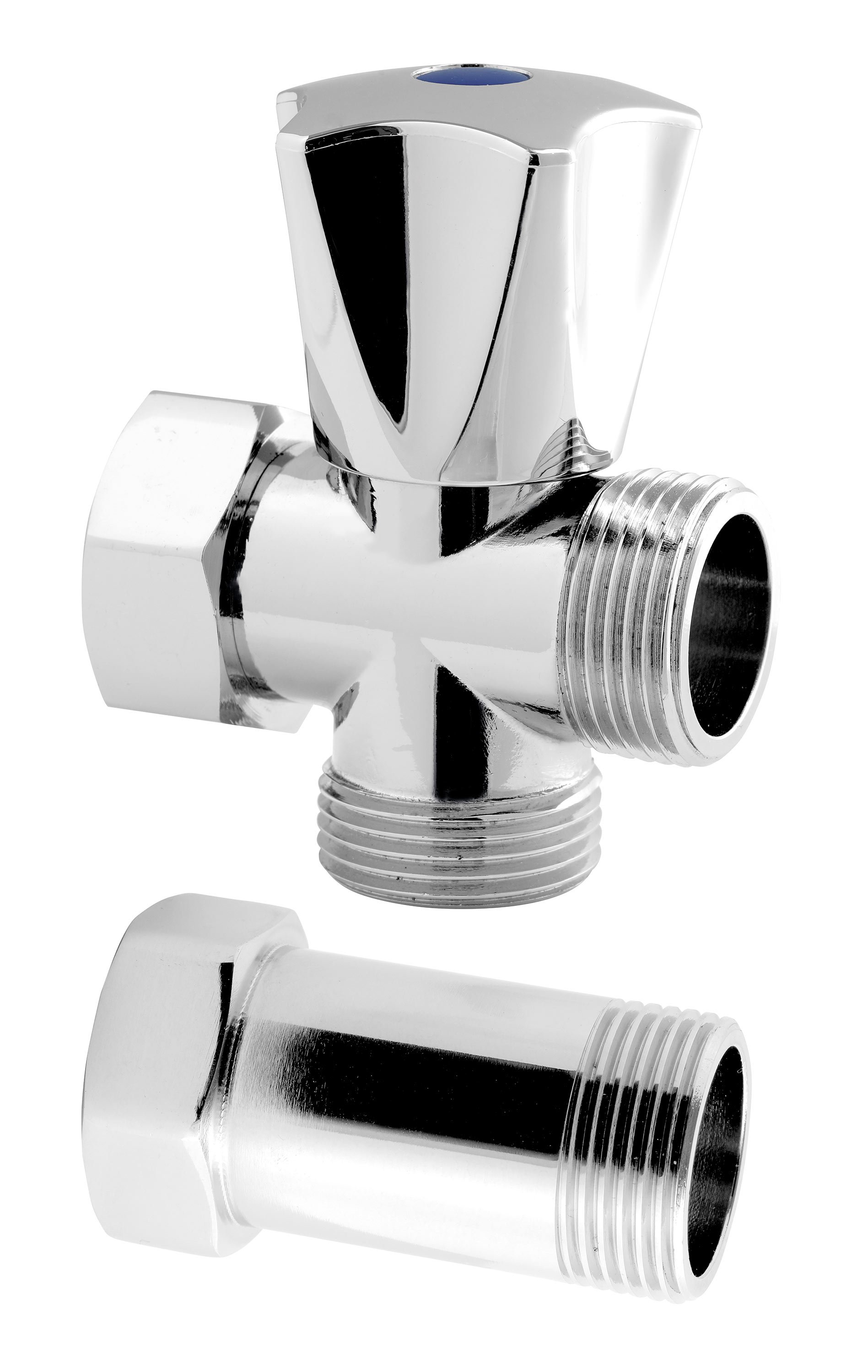 Ventilis skalbimo mašinai FERRO Z250, trieigis su prailginimu, 3/4" , Z250