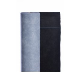 Difuzinė plėvelė  ROOF 150, 1,5m x 50m (75m2) (juoda/balta) 150 g/m2