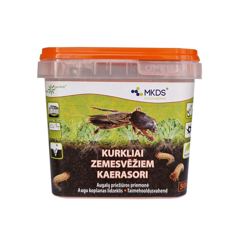Natūralūs dirvos priedai nuo kurklių MKDS, 500 g