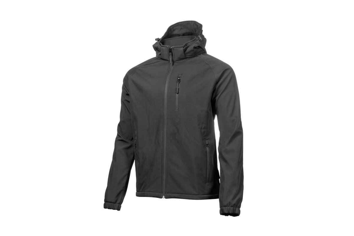 DITTER Softshell striukė su gobtuvu juoda 2XL (56)