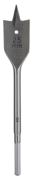 Plunksninis grąžtas medžiui BOSCH Hex, 25 x 110 x 160 mm