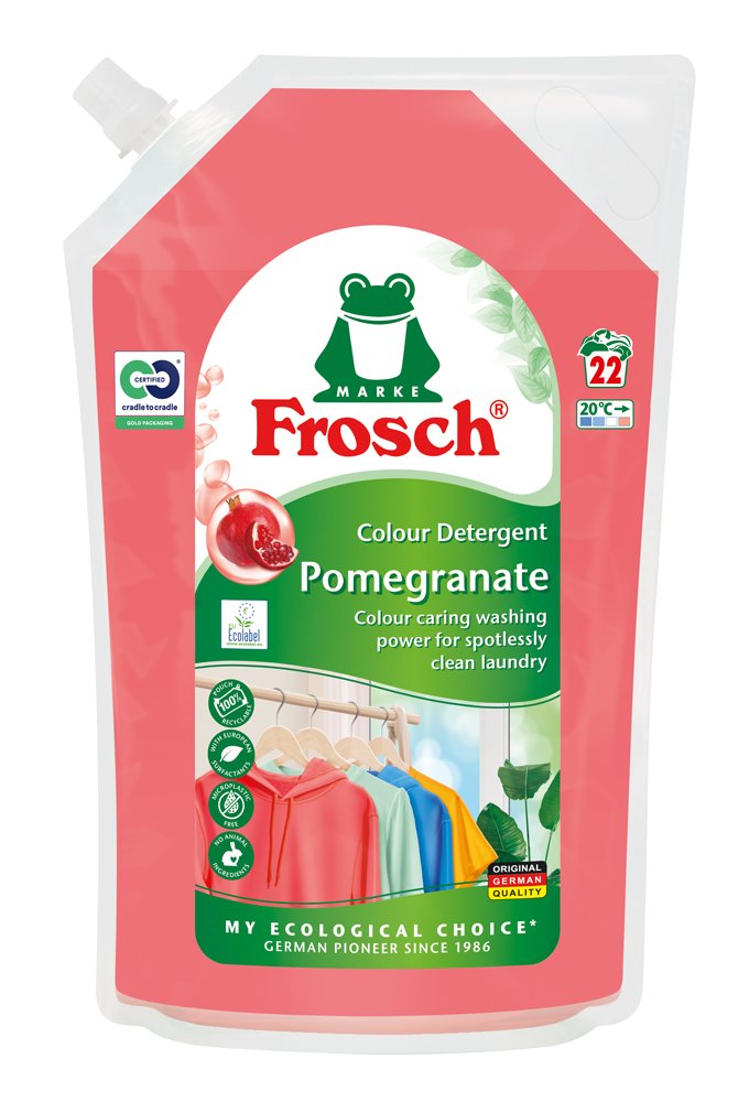 Skystas skalbiklis FROSCH, granatų kvapo, 1,5 l
