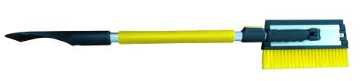 Ledo grandiklis - šepetys BOTTARI Extension 131, 95,5-131 cm, minkšta rankena