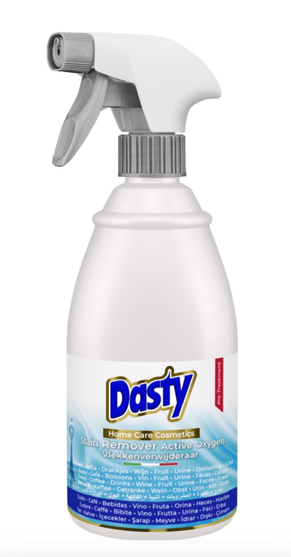Dėmių valiklis su aktyvuoju deguonimi DASTY, 600 ml