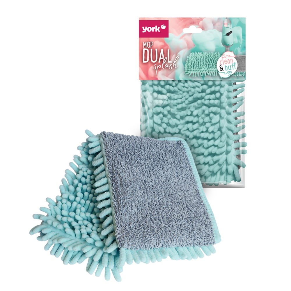 Pašluostė grindų šluotai YORK DUAL SPLASH 