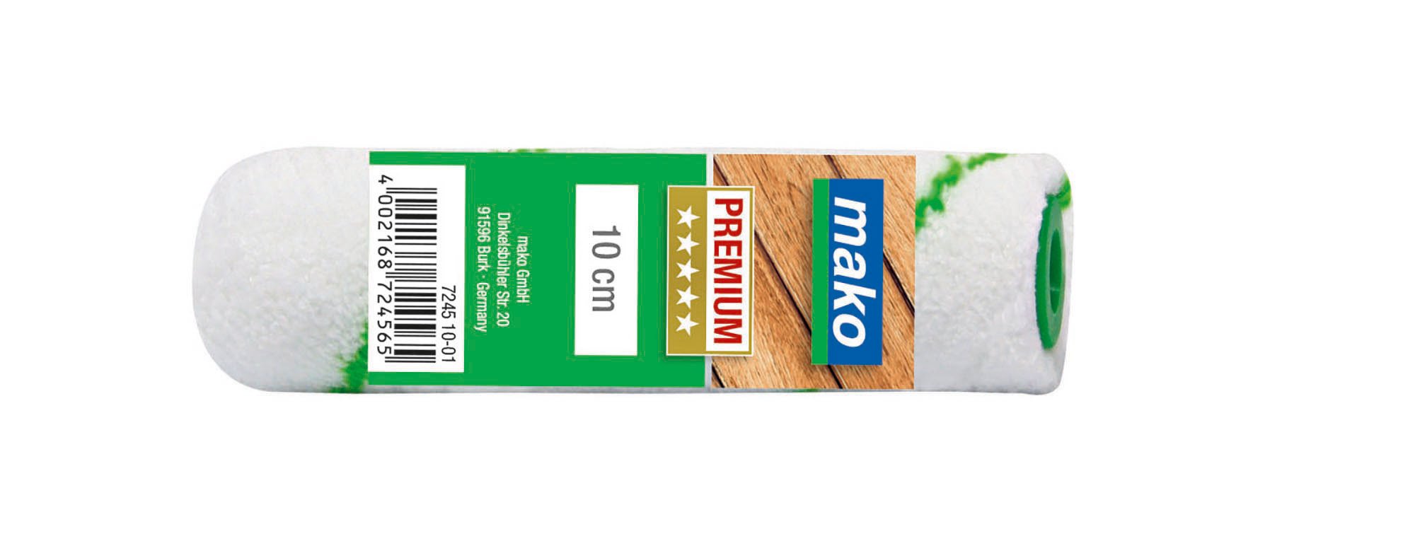  Volelis Mikrofaser extra kurz, Ø15 mm/10 cm, skirtas dispers-lateks dažams 