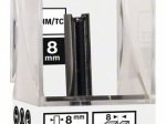 Pirštinė freza BOSCH HM, B=8 mm, l=25 mm, kotas 8 mm