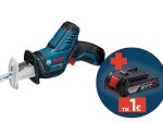 Akumuliatorinis tiesinis pjūklas BOSCH Professional GSA, 12V-14 SOLO, 12V, 14,5 mm, 060164L902, be akumuliatoriaus ir kroviklio