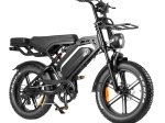 Elektrinis dviratis Sponge Scrambler Fat bike 700W, 48V 15Ah ličio jonų baterija, 80km, juodas 
