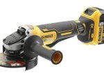 Akumuliatorinis kampinis šlifuoklis DEWALT DCG406N-XJ, 18 V, 125 mm, be akumuliatorių ir kroviklio