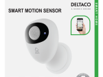 Išmanusis judesio daviklis DELTACO Smart Home Sh-Ws01, WiFi, valdomas su programėle, PIR, 2,4 GHZ, juodos/baltos sp.