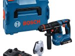 Akumuliatorinis perforatorius BOSCH Professional GBH 18 V-18 X, 18 V, komplekte 2 x 2,0 Ah akumuliatoriai ir kroviklis, lagaminas, 0611927101