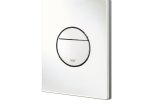 Nuleidimo mygtukas GROHE SAIL, 197 x 156 mm, potinkiniam klozeto rėmui, balta spalva, 38965SH0