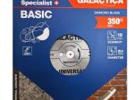 Deimantinis diskas SPECIALIST+, 350 x 10 x 25,4 mm