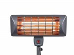 Infraraudonųjų spindulių šildytuvas EUROM Q-time 2000S, su stovu, 2kW, 470 x 500 x 2020 mm
