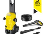 Aukšto slėgio plovykla KARCHER K 4 WCM *EU, slėgis iki 130 bar, vandens srautas 420 l/h, galia 1,8 Kw