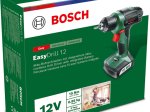 Akumuliatorinis suktuvas BOSCH Green Easy Drill 12, 1,5 Ah