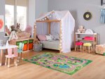 Kilimas ANDIAMO WONDERLAND, 140 x 200 cm, vaikiškas, rožinis, 100% poliesteris, 700693