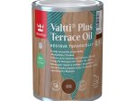 Aliejus terasoms ir lauko baldams TIKKURILA, Valtti Plus Terrace Oil , pilkas, 0,9 l, vandens pagrindu