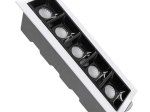 Montuojamas šviestuvas ORRO, LED 7 W, 220-240 V, 4000 K, 560 lm, stačiakampio formos, KCB017-7, A171030111, 55 x 80 x 170 mm