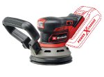 Akumuliatorinis ekscentrinis šlifuoklis EINHELL TP-RS 18/32 Li BL - Solo, 18 V, bešepetėlis variklis, šlifavimo pado skersmuo 125 mm, be akumuliatorių ir kroviklio