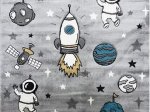 Kilimas RICCO Smart Kids, 120 x 180 cm, pilkos spalvos (22924), Turkija, 18B-2S1218