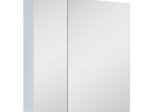 Vonios spintelė ELITA Mirror Cabinet 60, 22,3 x 60 x 69 cm, viršutinė, pakabinama, veidrodis, LED apšvietimas "ANGELA", balta, KPL904507