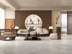 Akmens masės plytelės KAI SIDE WHITE 6488, 60 x 60 cm, 1,080 m2/dėž., glazūruotos, matinės, spl. Balta