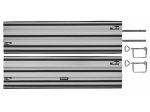 Diskinio pjūklo liniuotė EINHELL Guide Rail Alu, 2x1000 mm, suderinama su visais Einhell diskiniais pjūklais