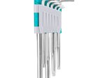 Žvaigždučių raktų TORX rinkinys TOTAL, CR-V, T10-T50, 9vnt., THT106392
