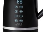Elektrinis virdulys su LED ekranu ADLER AD 1350, talpa 1,7 l, juodos sp., reguliuojama temp.
